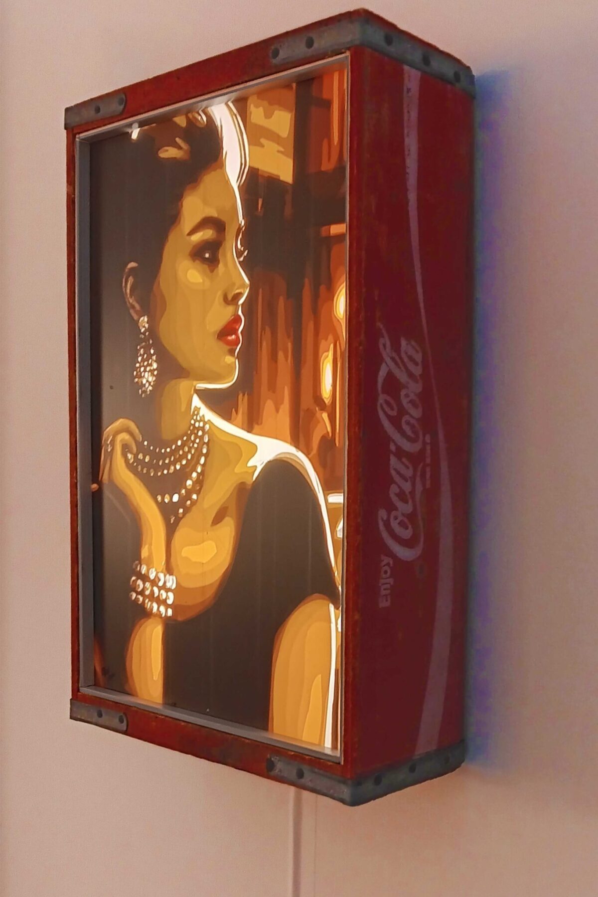 Dare - framed in Coca Cola crate