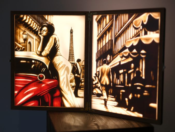 Paris Afternoon - Tape Art by Max Zorn